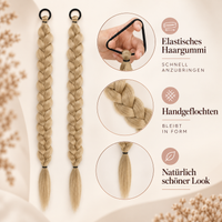 Twist Braid Ponytail 60 cm – Geflochtene Pferdeschwanz-Extension