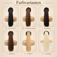 Sleek Ponytail Extension – Glatte Pferdeschwanz-Haarverlängerung