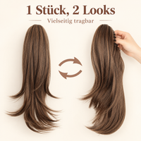 Claw Ponytail 45 cm – Gewellte Clip-in Pferdeschwanz-Extension