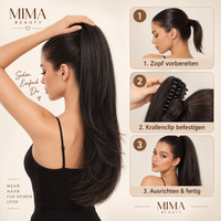 Claw Ponytail 45 cm – Gewellte Clip-in Pferdeschwanz-Extension