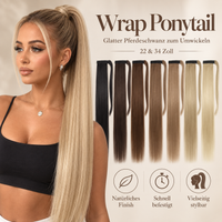 Sleek Wrap Ponytail – Glatte Clip-in Pferdeschwanz-Extension
