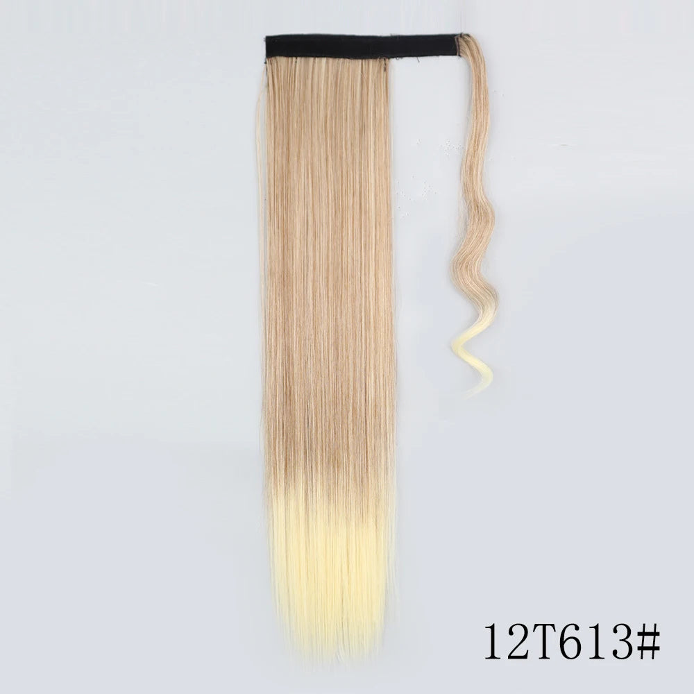 Sleek Wrap Ponytail – Glatte Clip-in Pferdeschwanz-Extension