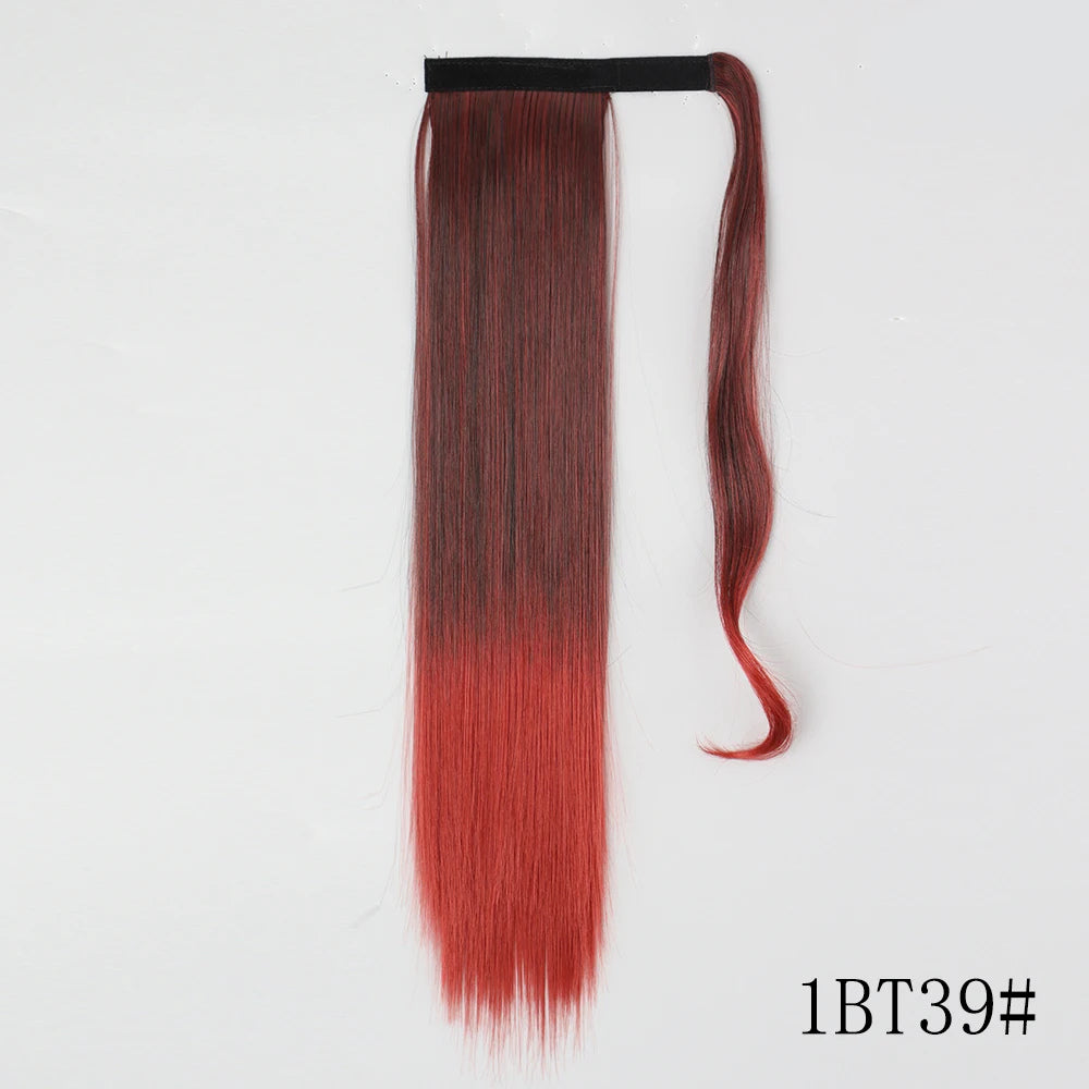 Sleek Wrap Ponytail – Glatte Clip-in Pferdeschwanz-Extension