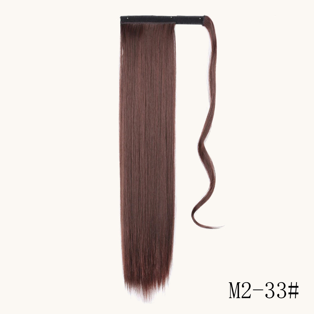 Sleek Wrap Ponytail – Glatte Clip-in Pferdeschwanz-Extension