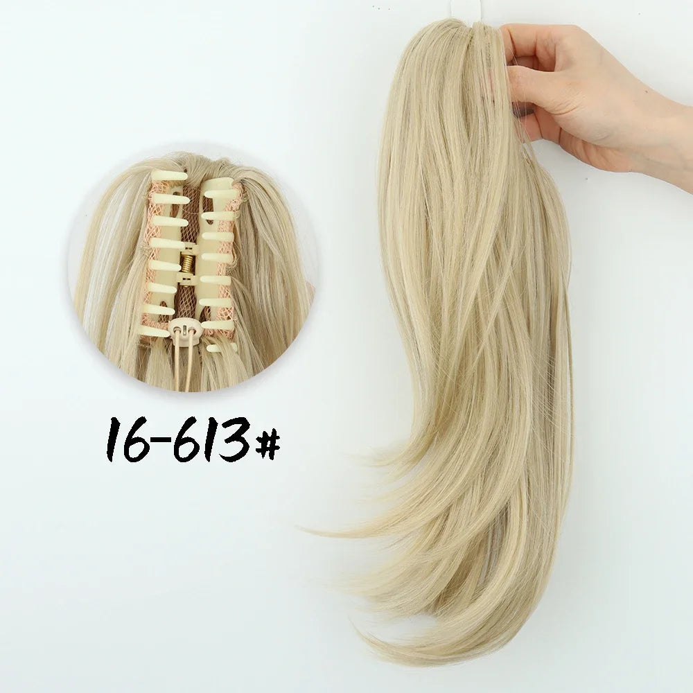 Claw Ponytail 45 cm – Gewellte Clip-in Pferdeschwanz-Extension