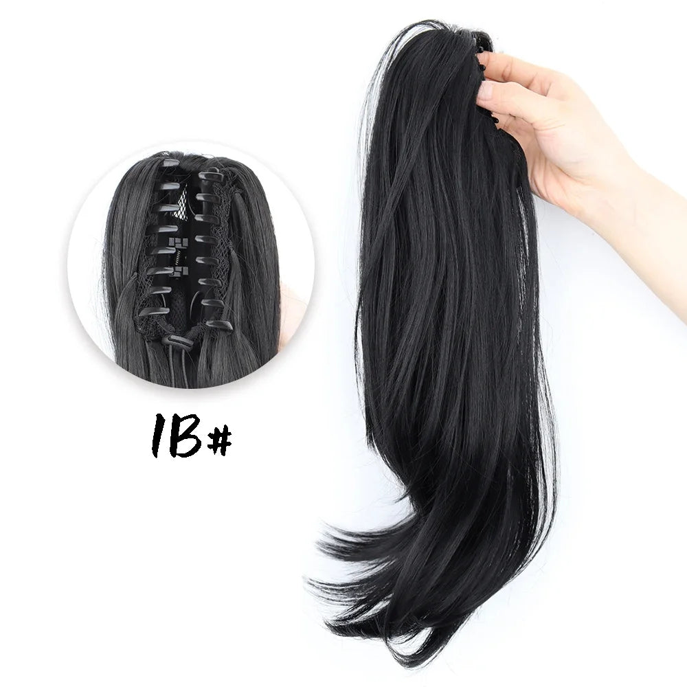 Claw Ponytail 45 cm – Gewellte Clip-in Pferdeschwanz-Extension