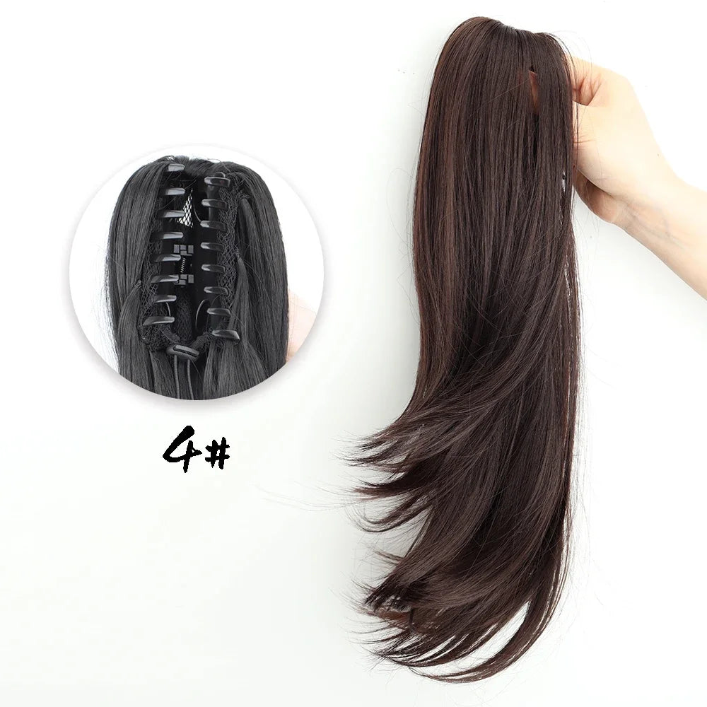 Claw Ponytail 45 cm – Gewellte Clip-in Pferdeschwanz-Extension